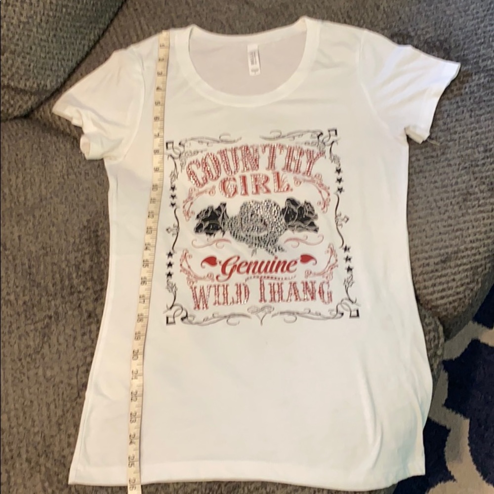 Country Girl Rhinestone tee - Picture 4 of 6